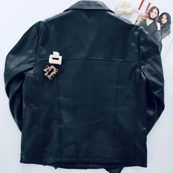 RUDSAK Leather Motto Biker Jacket - Picture 5 of 6